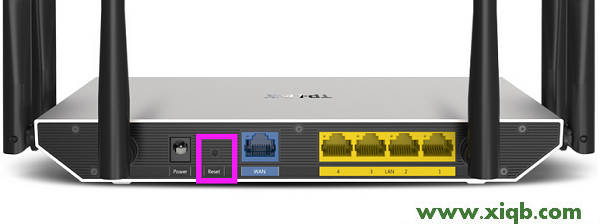 【設置圖解】TP-Link TL-WDR7800路由器怎么恢復出廠設置